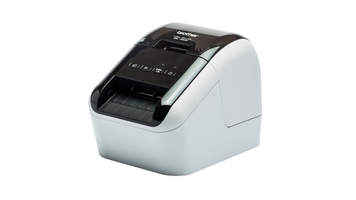 Brother QL-800 Label Printer, 62mm Max Label Width, Euro Plug