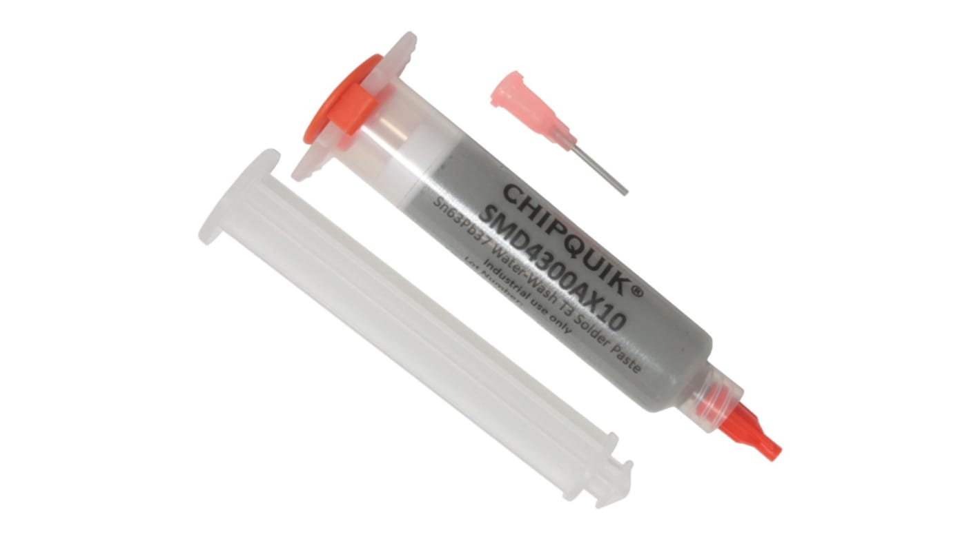 CHIPQUIK SMD4300AX Solder Paste, 35g Syringe