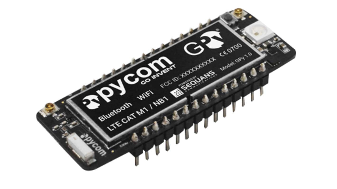 Pycom Gpy BLE, LTE-CAT M1/NB1, WiFi Development Board 699 → 2690MHz Gpy