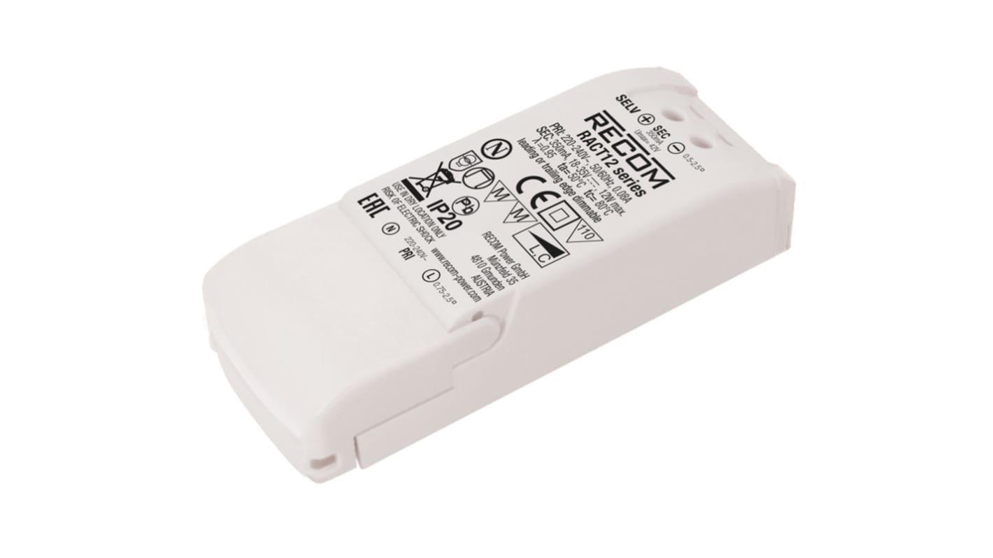 Sterownik LED napięcie wyjciowe: 9 → 18V dc 700mA , z funkcją ściemniania napięcie wejściowe: 198 → 264 V