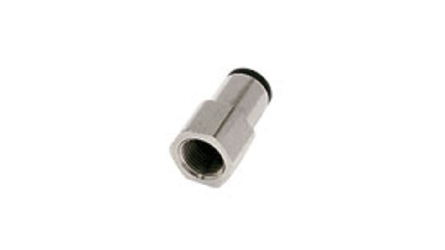 Legris LF3000 G3/8 Stecker x 14-mm-Steckanschluss Gerader Gewindeadapter, Gewinde-zu-Rohr, Messing, 20 bar