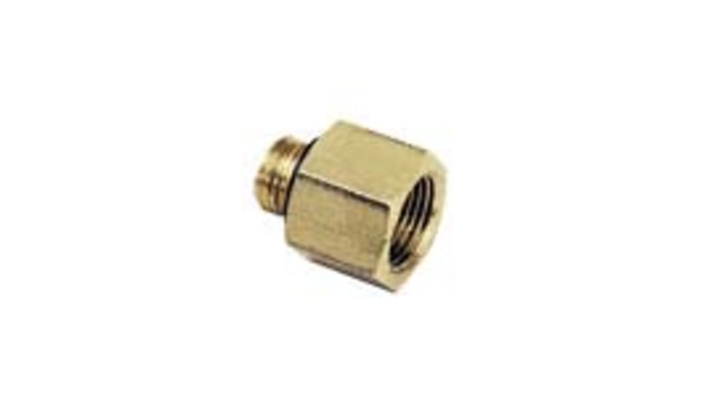 Legris LF3000 Series Straight Threaded Adaptor, G 1/2 Male to G 3/4 Female, Threaded Connection Style