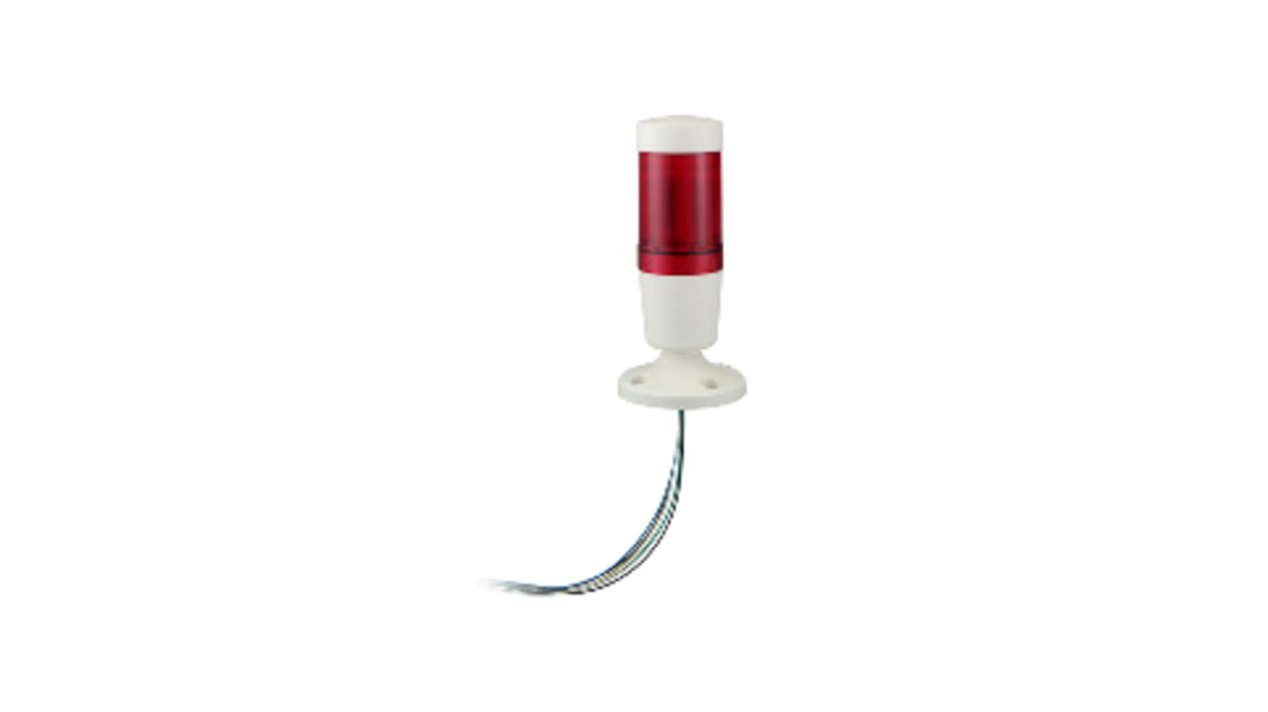 Rs-Online Torretta di segnalazione Schneider Electric 24 V ca/cc LED 1 elemento lenti Rosso con Cicalino