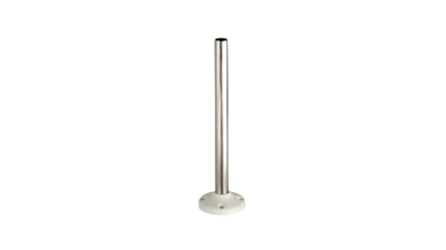 Schneider Electric IP54 Rated White Support Tube with Fixing Plate for use with Modular Tower Light