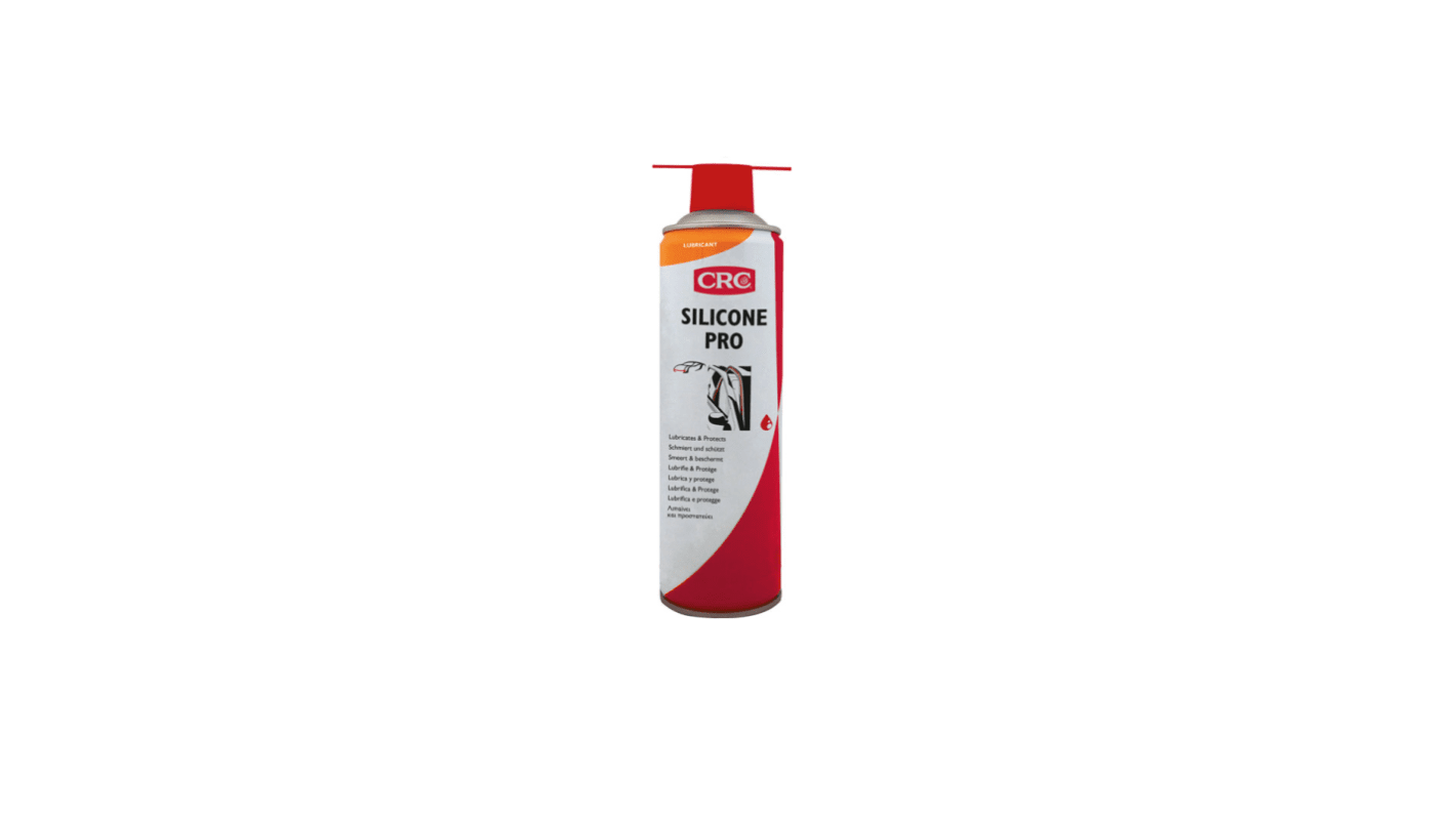 Lubricante CRC SILICONE PRO, Aerosol de 650 ml / 500 ml