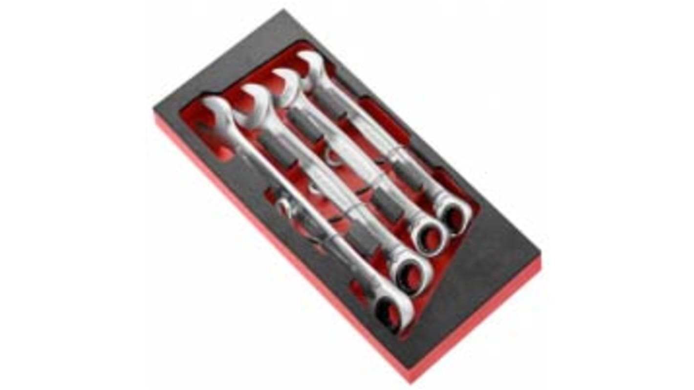 Facom MODM.467 Series 4-Piece Spanner Set, 21 → 30 mm