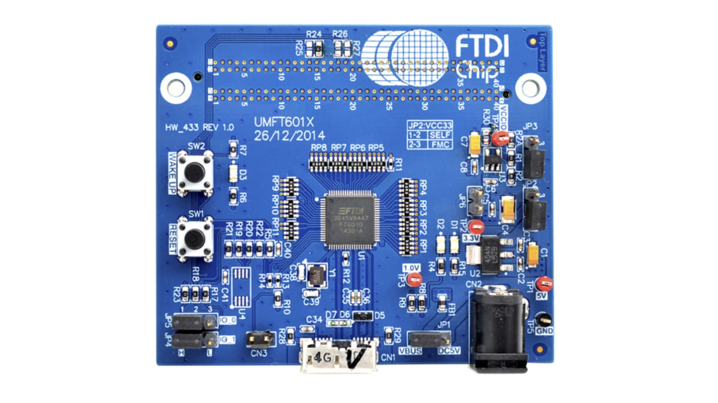 FTDI Chip Bridge Evaluation Board Evaluation Kit for FT60x UMFT600A-B