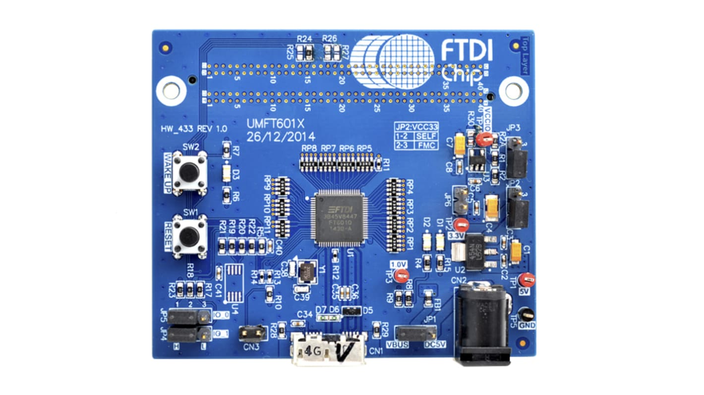 Kit de evaluación FTDI Chip UMFT601A-B