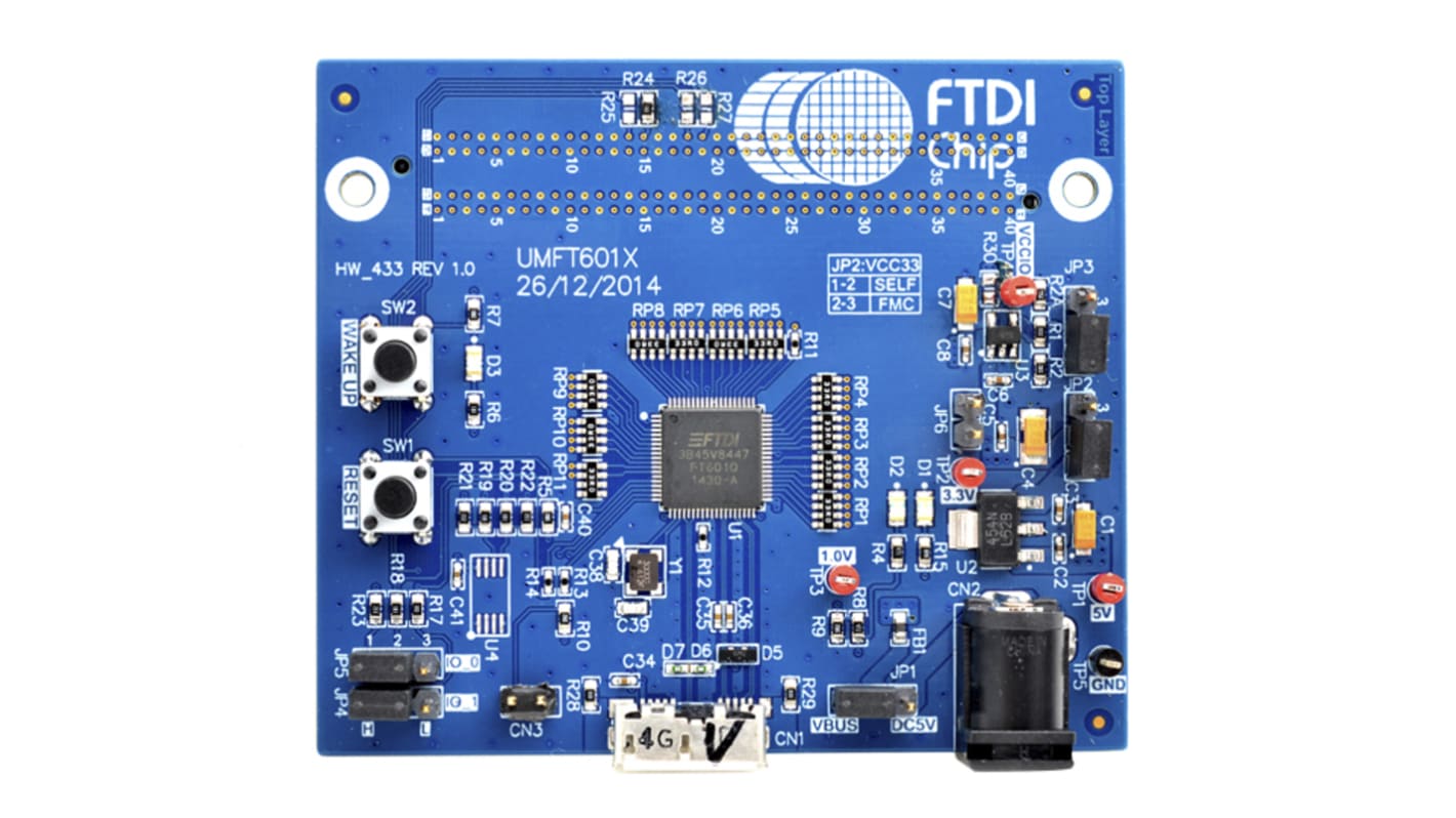 FTDI Chip Entwicklungstool Kommunikation und Drahtlos für FT60x