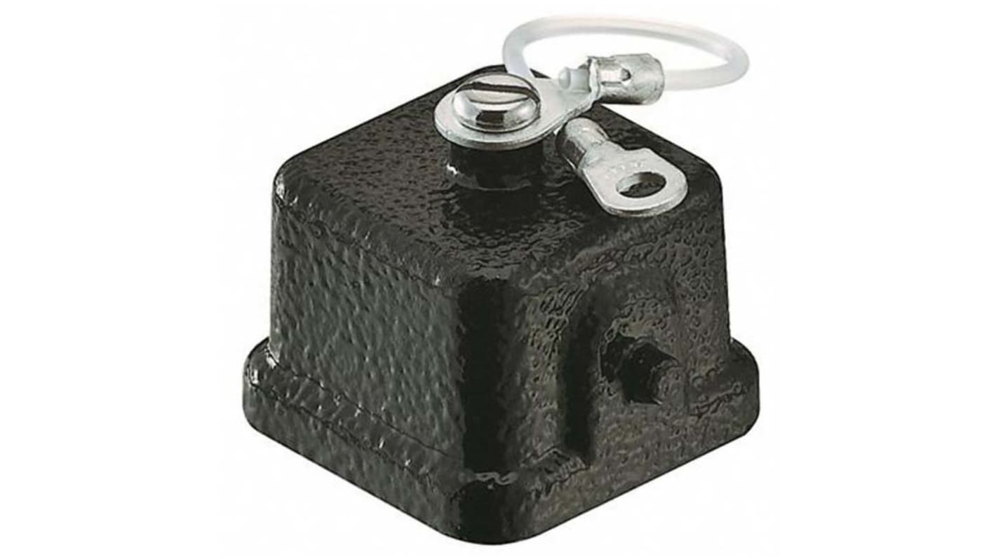 HARTING Han sorozat védőburkolat Nő, használható: (Nagy teherbírású tápcsatlakozók)-hoz 33.5 x 27 x 25.3 mm