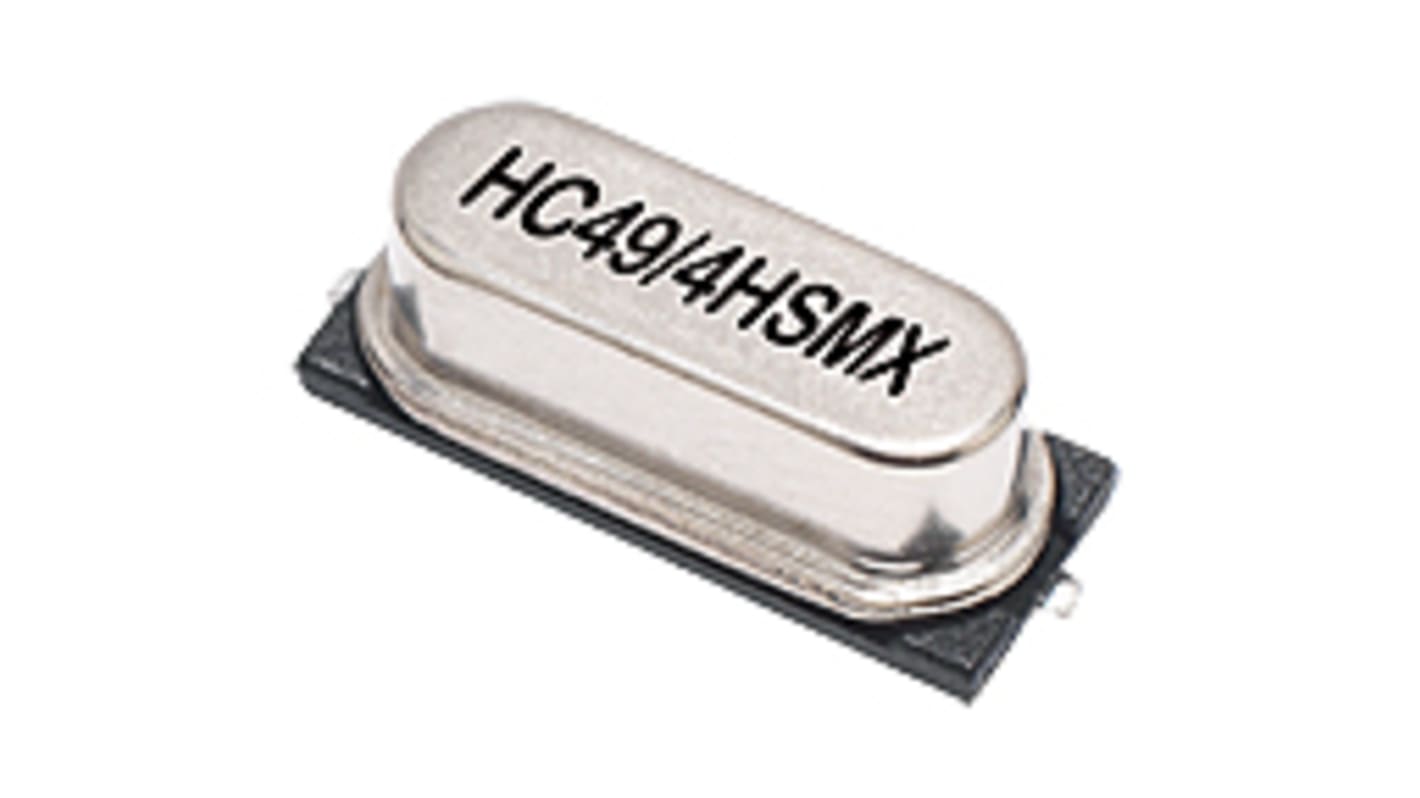 IQD 4MHz Crystal Unit ±30ppm SMD 2-Pin 11.4 x 4.9 x 4.3mm