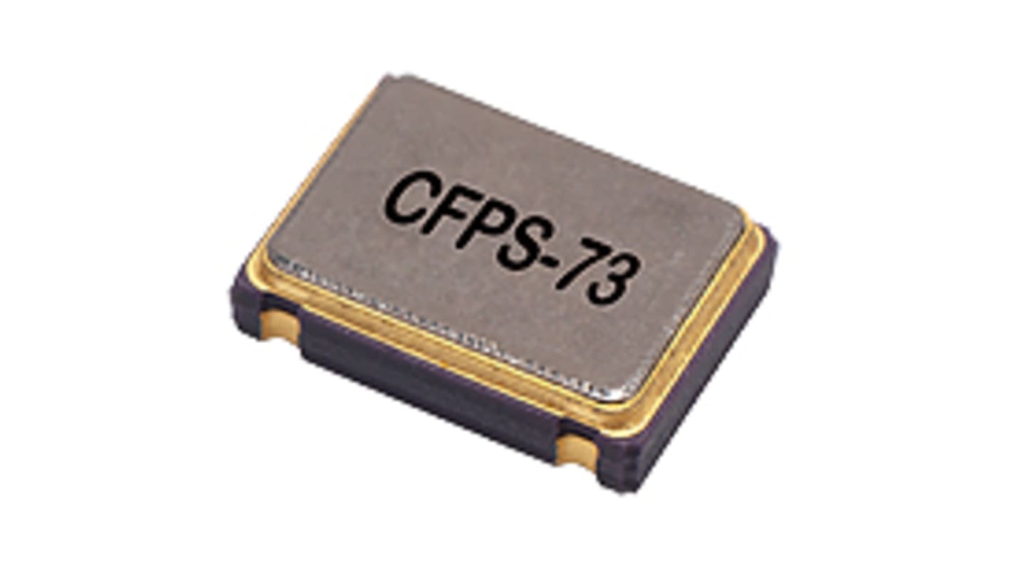 IQD, 50MHz Clock Oscillator, ±50ppm HCMOS, 4-Pin SMD LFSPXO018044