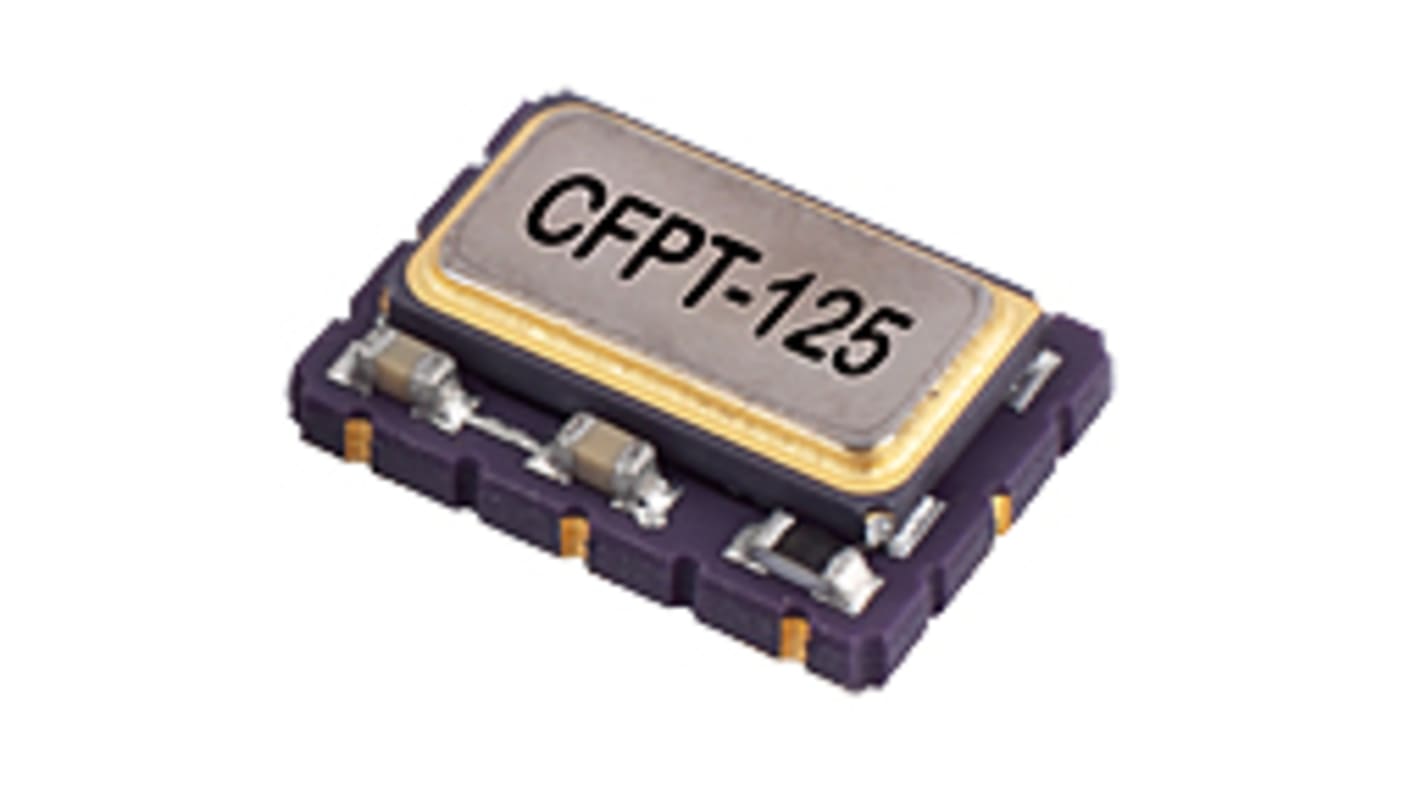 IQD Oszillator 10 → 40MHz ±0.9ppm 15pF HCMOS 7 x 5 x 2mm