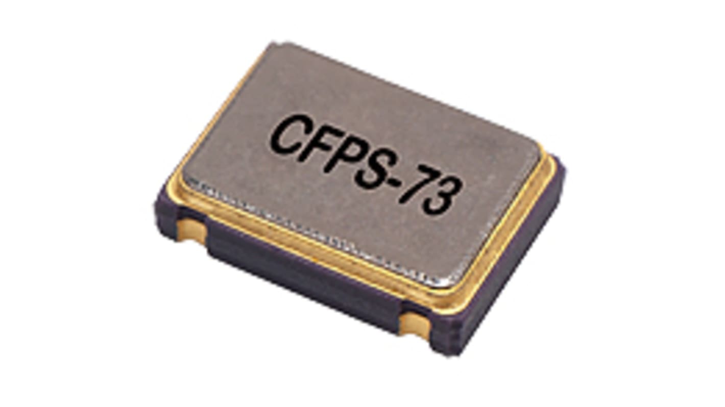 IQD, 20MHz Clock Oscillator, ±50ppm HCMOS, 4-Pin SMD LFSPXO018039