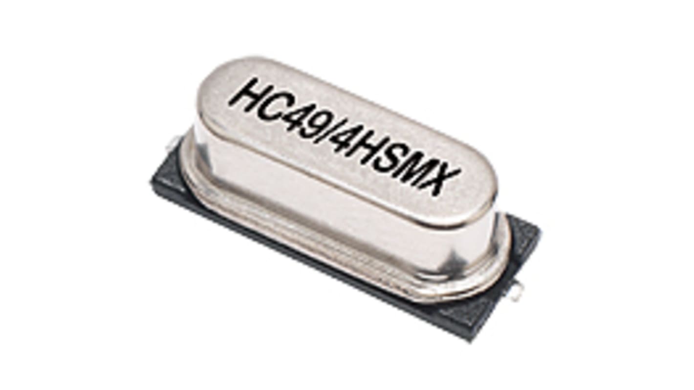 IQD 石英晶体谐振器, 25MHz, 贴片安装, 2引脚, 16pF负载, ±50ppm, 11.4 x 4.9 x 4.3mm