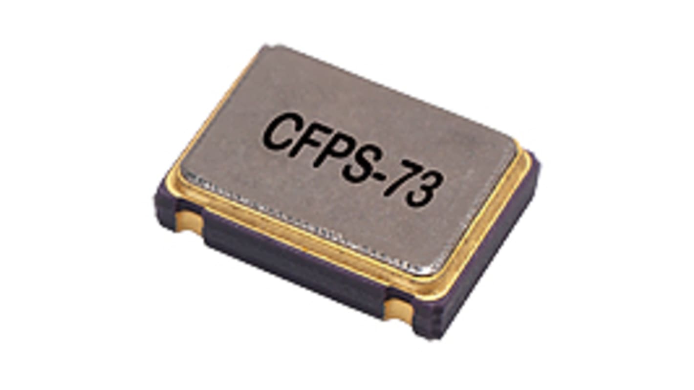 IQD, 16MHz Clock Oscillator, ±50ppm HCMOS, 4-Pin SMD LFSPXO018038