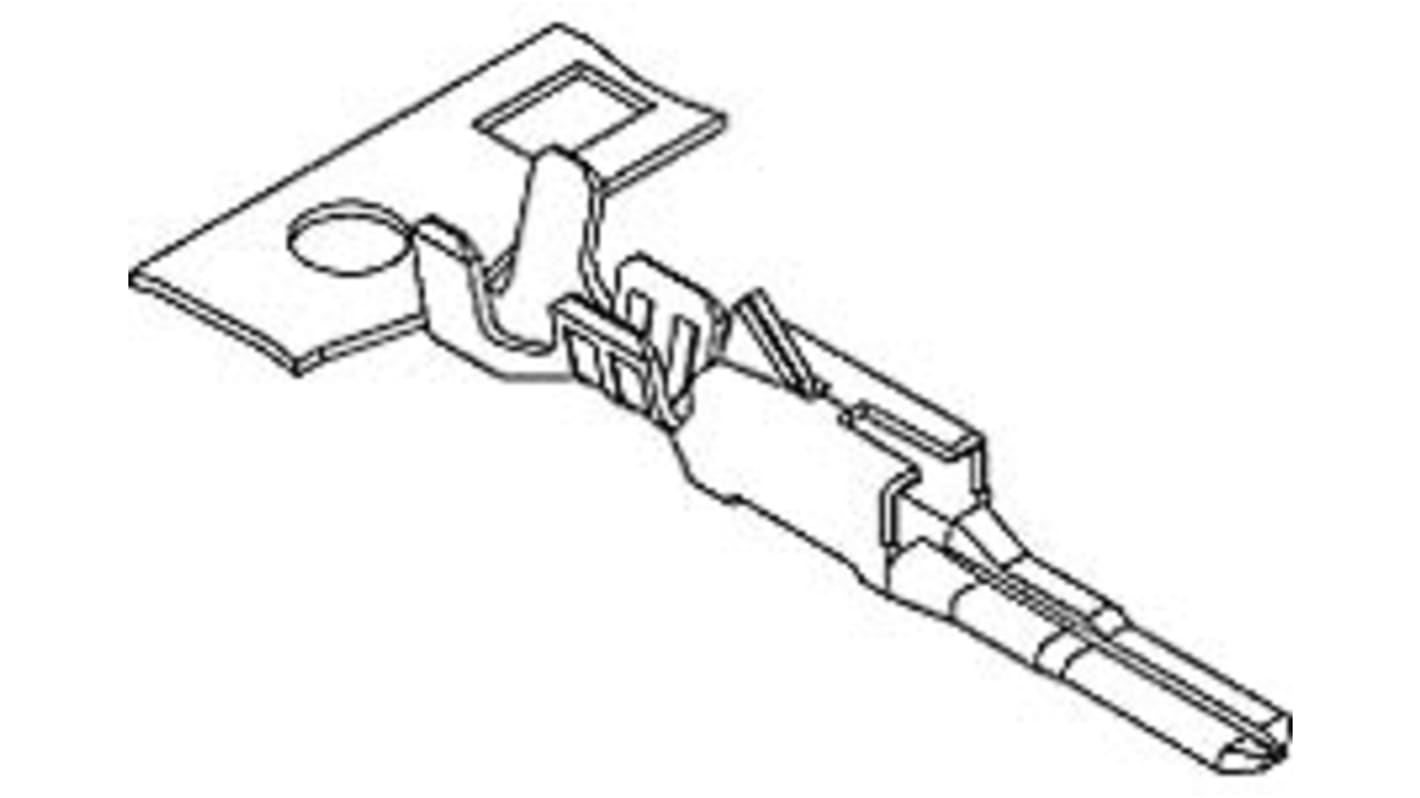 Molex CP-3.3 Series Male Crimp Terminal, 28AWG Min, 22AWG Max