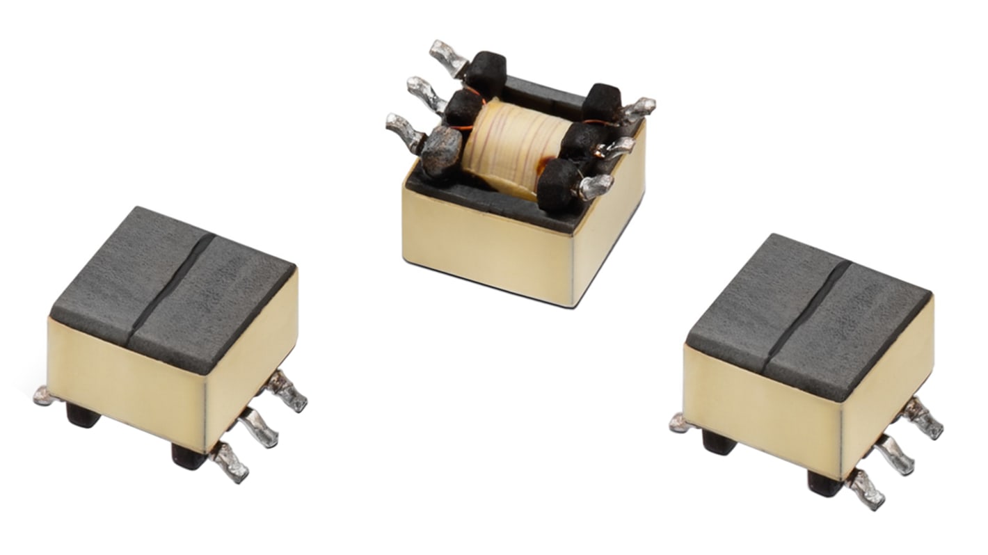 Wurth Elektronik Surface Mount Pulse Transformer 1:1:1 Turns Ratio, 600mΩ Prim. Resistance