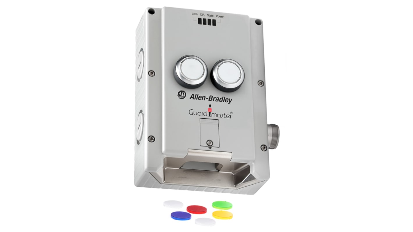 Allen Bradley Guardmaster 442G Series Solenoid Interlock Switch, Power to Lock, 5 → 24V dc, Actuator Included