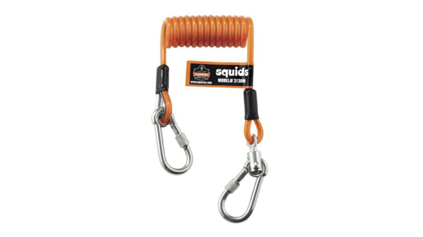 Ergodyne Standard Stainless Steel Tool Lanyard Lanyard, 2.26kg Capacity