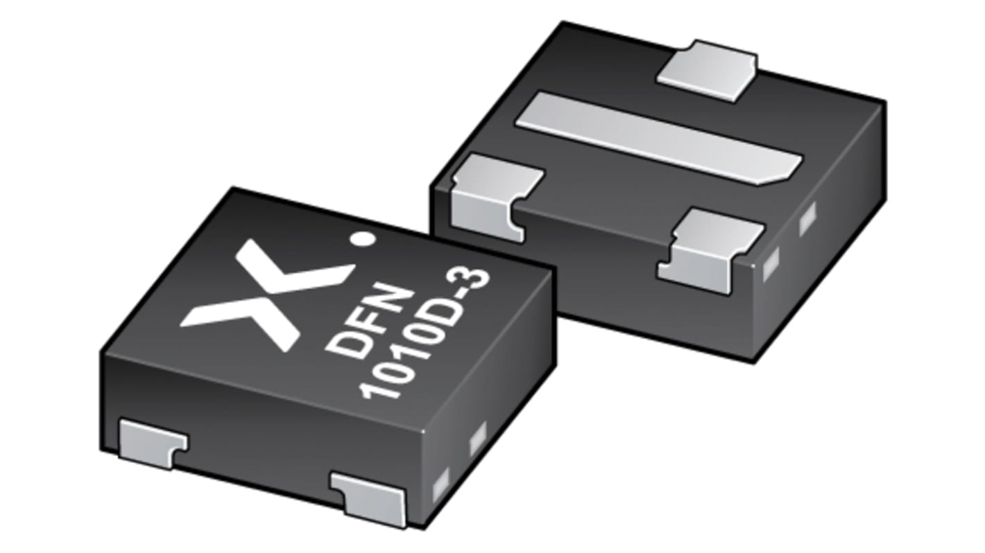 P-Channel MOSFET, 2.4 A, 30 V, 4-Pin DFN1010D-3, SOT1215 Nexperia PMXB120EPEZ