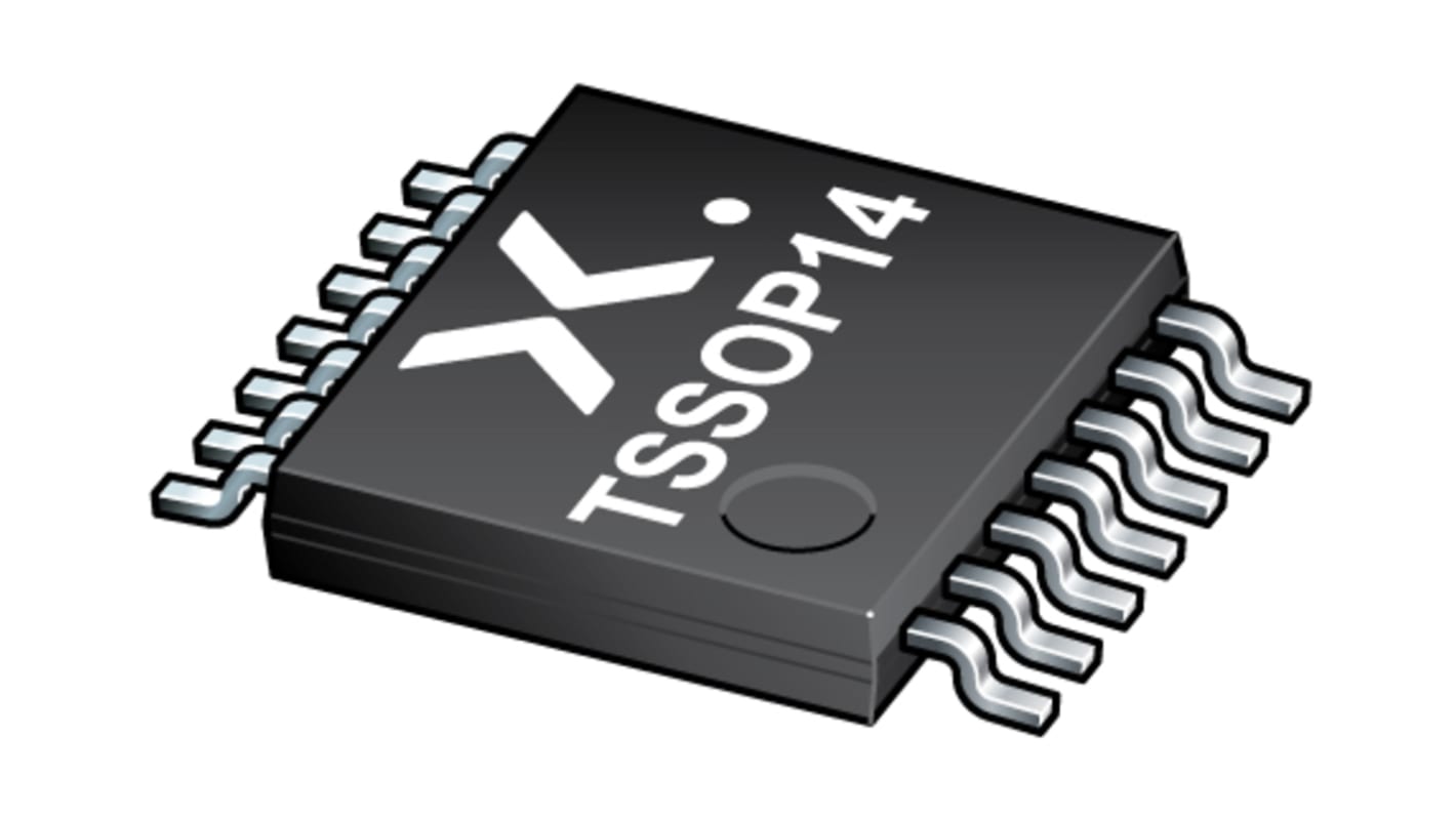 Gate logico Quad AND Nexperia, 2 V → 6 V, 14 Pin, TSSOP