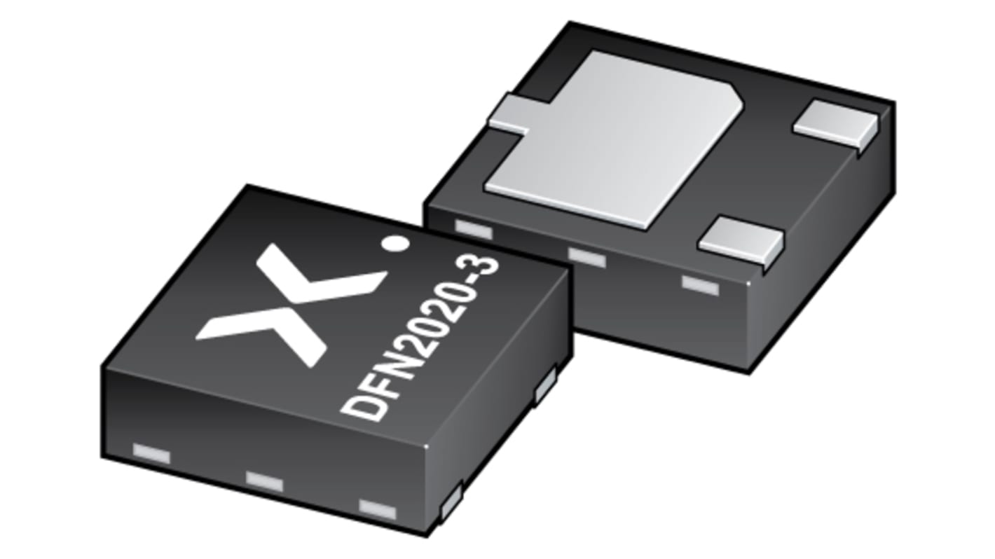 Nexperia BC69-25PA,115 PNP Transistor, -2 A, 20 V, 3-Pin DFN2020-3, SOT-1061