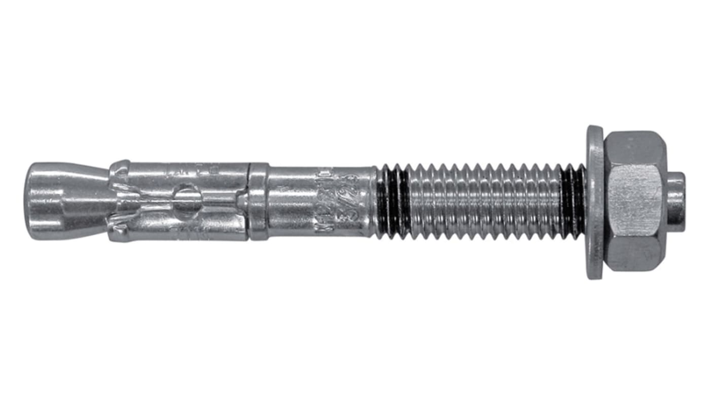 RawlPlug Durchsteckbolzen 16mm, Ø 16mm x 105mm Stärke 10mm max. Stahl