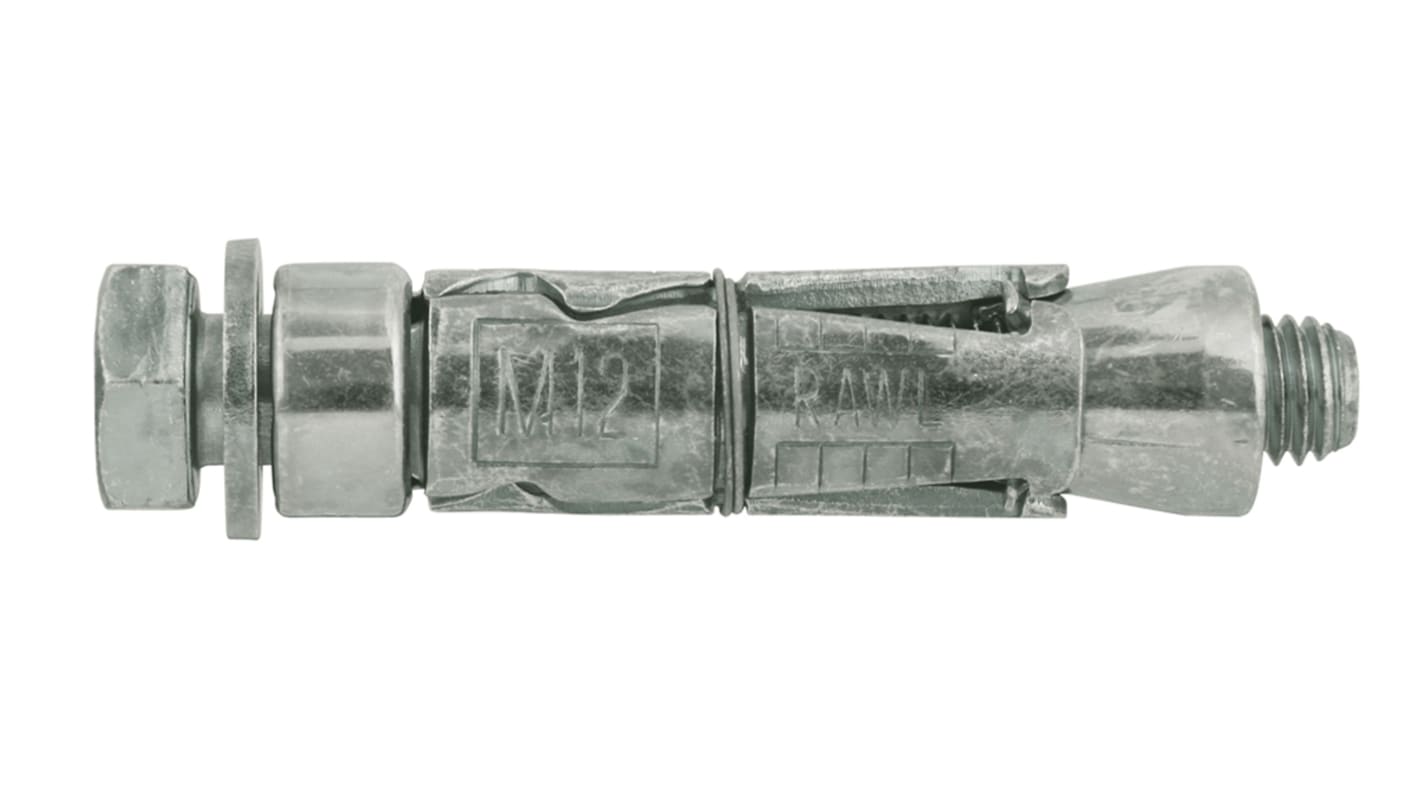 Anclaje metálico RawlPlug RBL2-M06/40W Acero M6, diámetro del orificio 12mm 85mm de largo