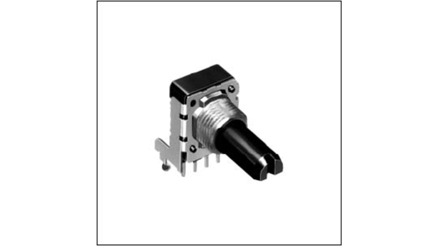 Alps Alpine RK11K Rotary Potentiometer 1-Gang Through Hole, RK11K1120060