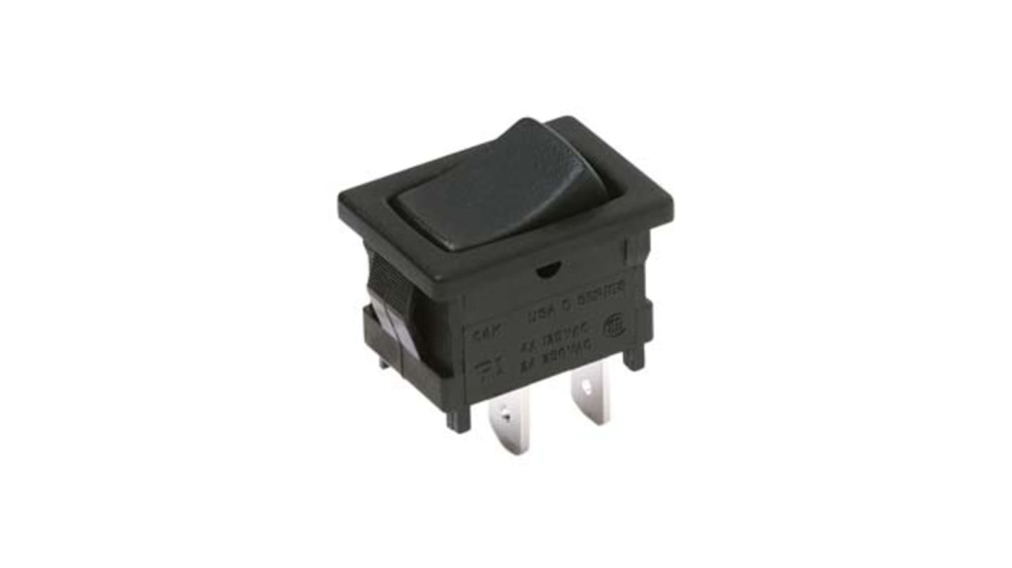 C & K SPST, On-None-Off Rocker Switch