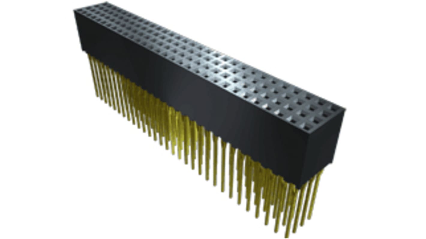 Gniazdo PCB 120 -pinowe 3 -rzędowe raster: 2mm typu płytka – płytka Proste Przewlekany