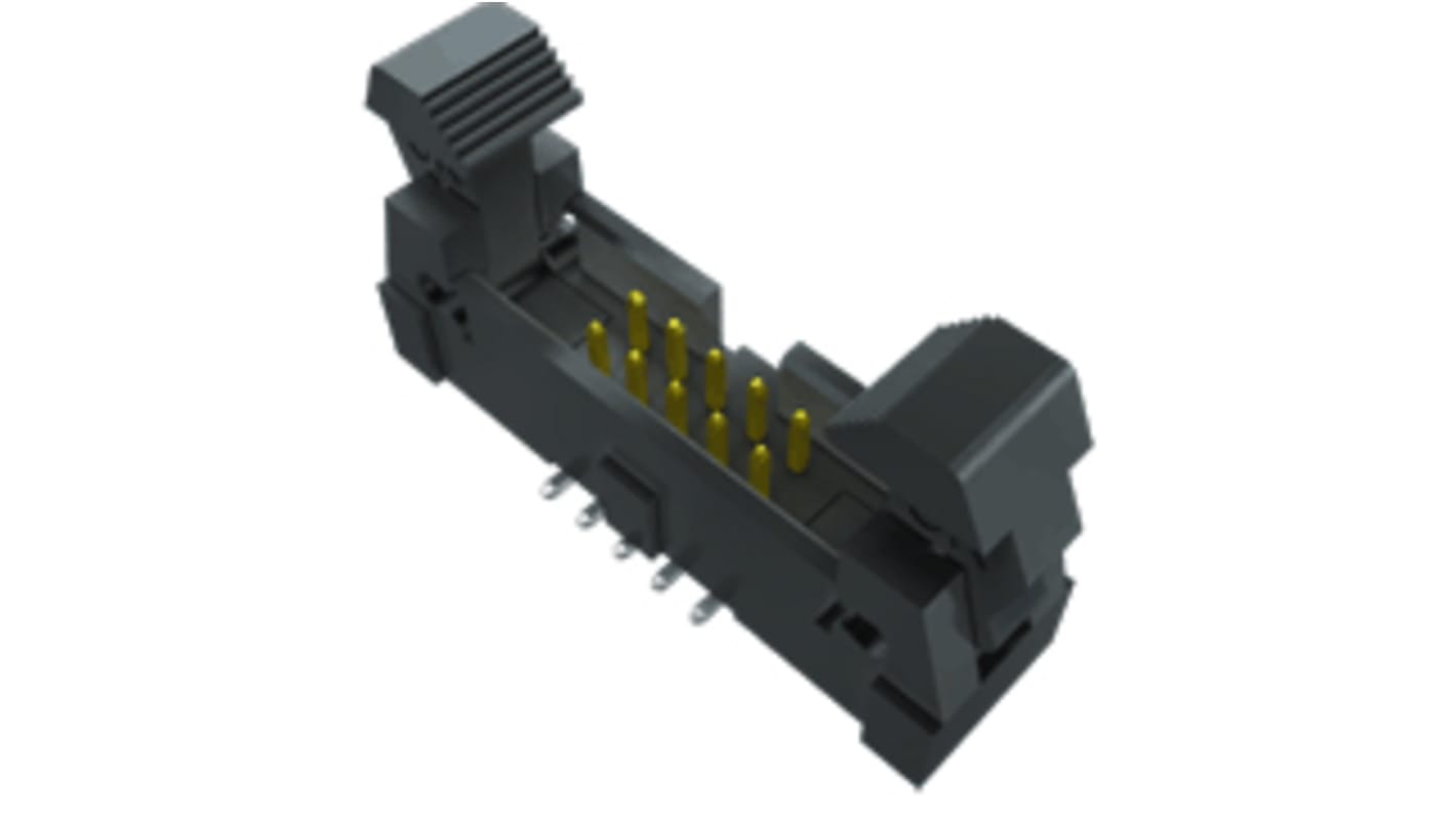 Samtec ストレート 基板接続用ピンヘッダ 50極 1.27mm 2列, 表面実装