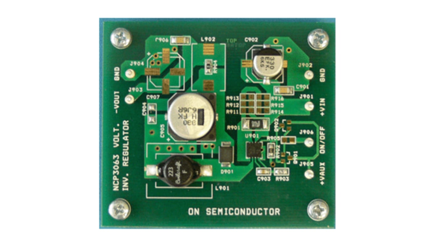 onsemi DFN Inverter Demonstration Evaluation Board DC-DC Converter for NCP3063BMNTXG for DFN Inverter Demonstration