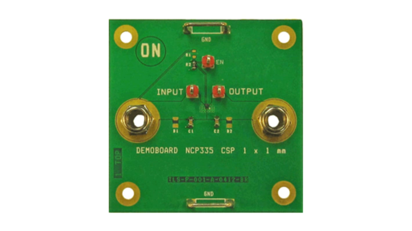 onsemi Controlled Load Switch with Auto-Discharge Path Evaluation Board Load Switch for NCP334FCT2G for Controlled Load