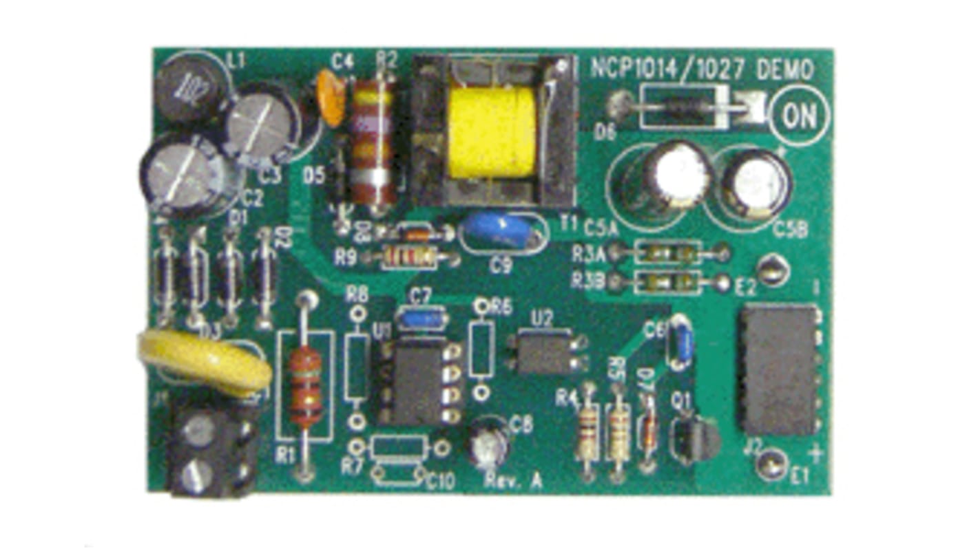 onsemi LED Driver Evaluation Board Flyback Converter for NCP1028P065G for LED Driver