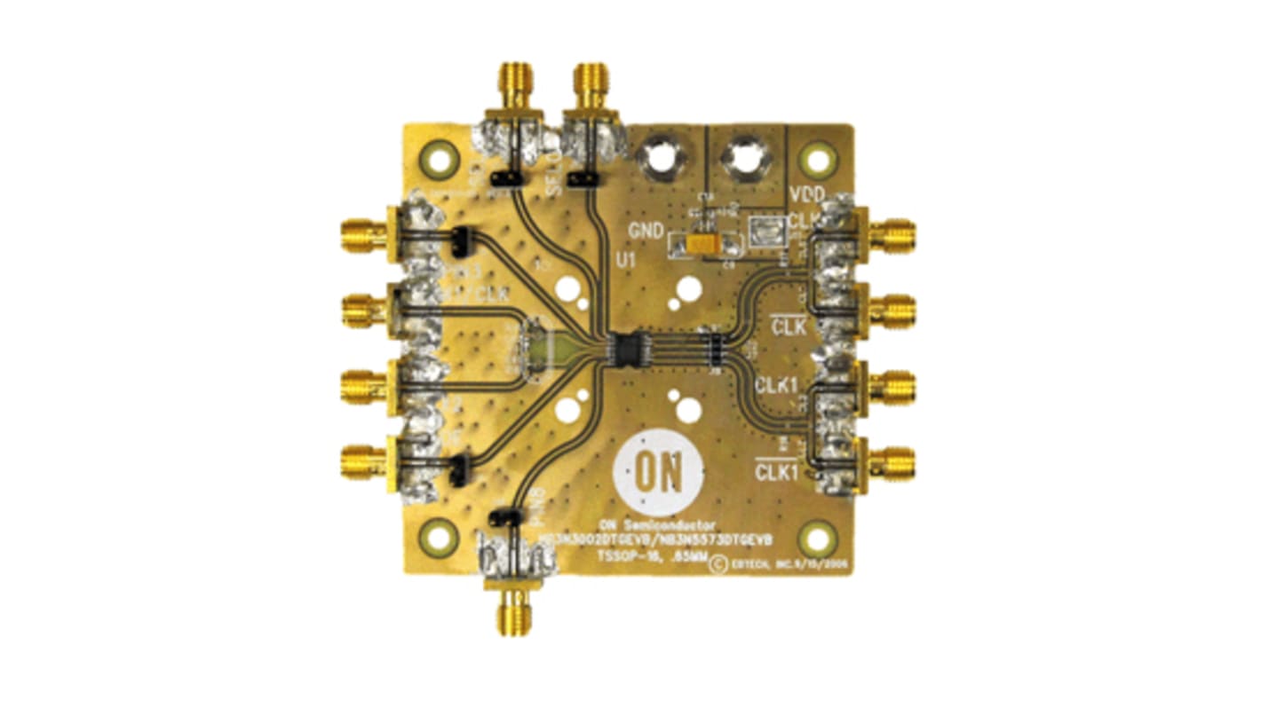 onsemi NB3N5573DTGEVB, Clock Generator Evaluation Board for NB3N5573DTG