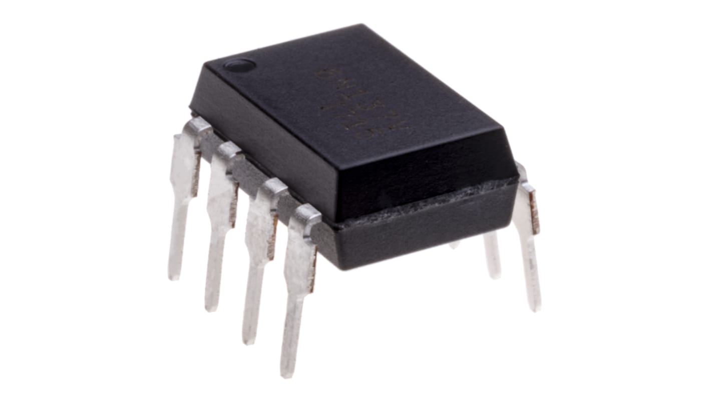 Isocom, 6N139 DC Input Darlington Output Optocoupler, Through Hole, 8-Pin DIP