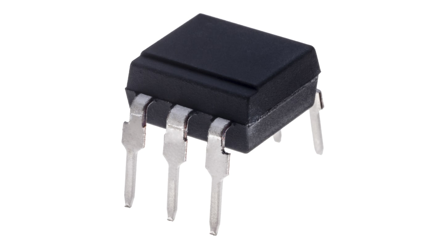 Isocom, MOC3021 AC Input Triac Output Optocoupler, Through Hole, 6-Pin DIP