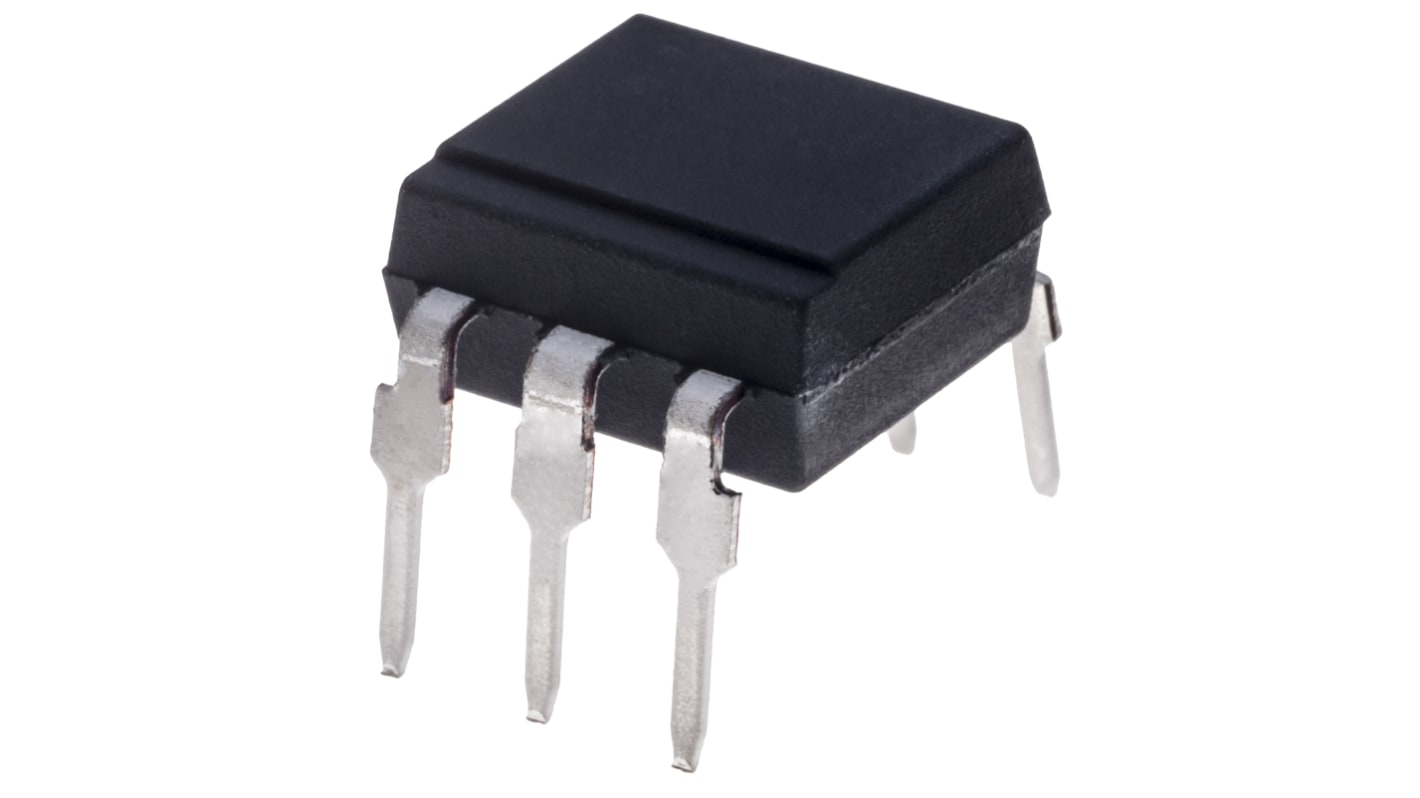 Isocom, MOC3083X AC Input Triac Output Optocoupler, Through Hole, 6-Pin DIP