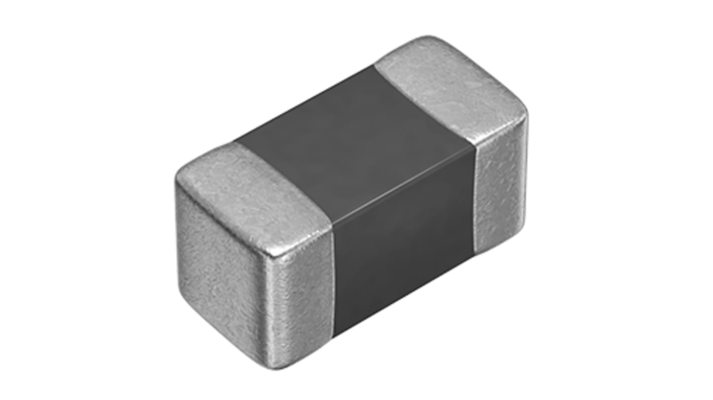 TDK NTC Thermistor, 100kΩ Resistance, NTC Type, 1608, 1.6 x 0.8 x 0.8mm