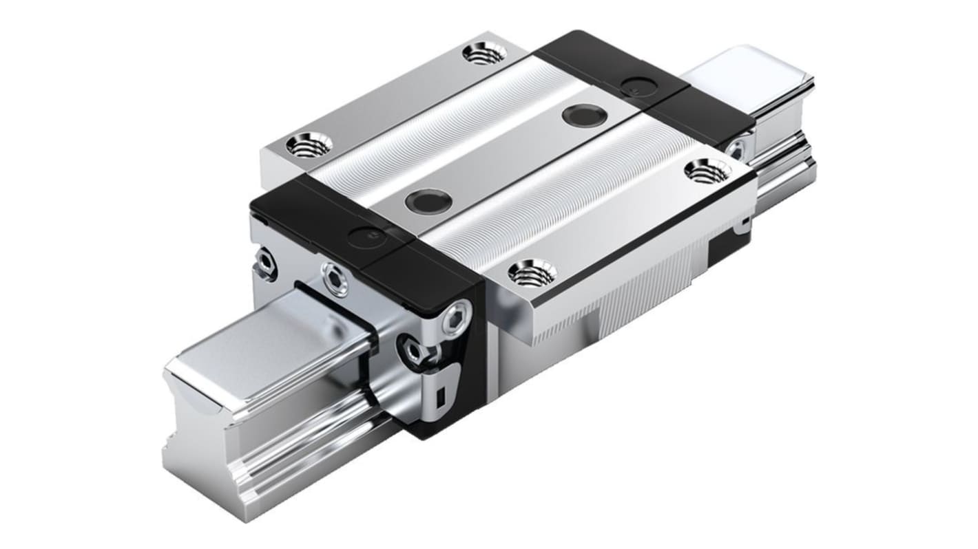 Patín Bosch Rexroth serie R2001, dimensiones 58.2mm x 47mm, para raíl de 15mm