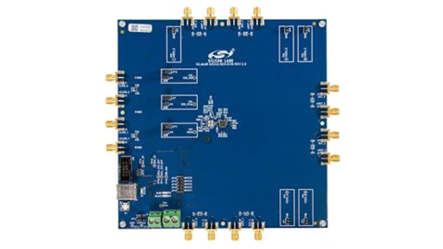 Scheda di valutazione ClockBuilder Pro Si5332 Skyworks Solutions Inc