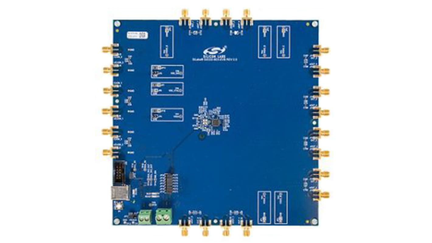 Silicon Labs Si5332-8EX-EVB, ClockBuilder Pro Clock Generator Evaluation Board for Si5332