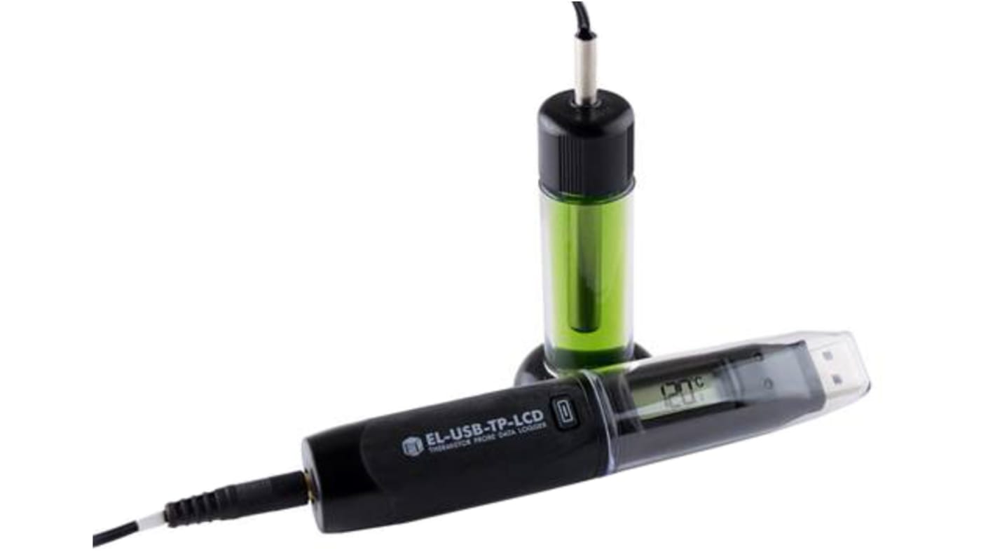 Lascar EL-USB-TP-LCD Temperature Data Logger, USB, 1 Input Channel(s)