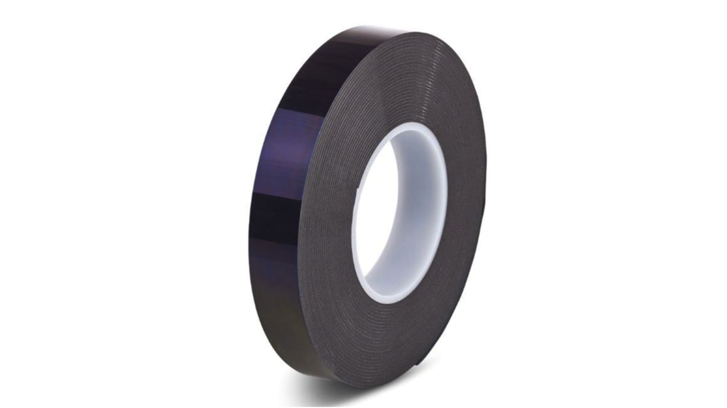 Hi-Bond HPS 040B Black Foam Tape, 12.0mm x 33.0m, 0.40mm Thick