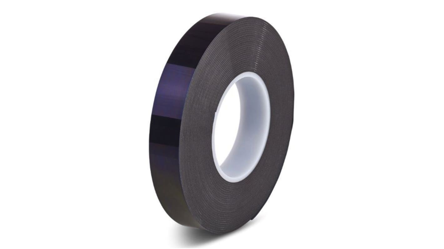 Hi-Bond HPS 120B Black Foam Tape, 12mm x 33m, 1.2mm Thick