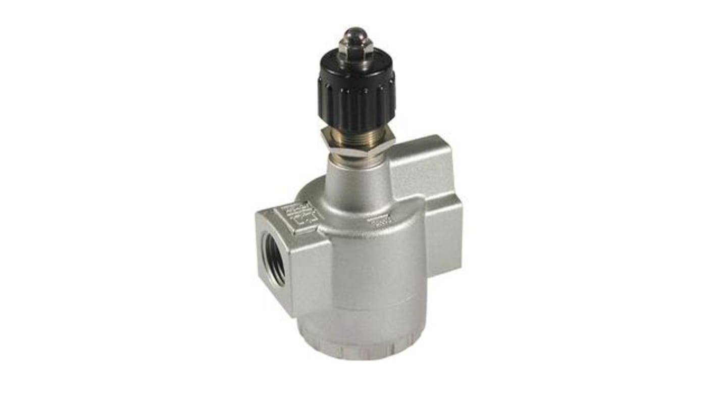 SMC AS Series Panel Mount Flow Controller, 230 L/min, 6 mm Pipe