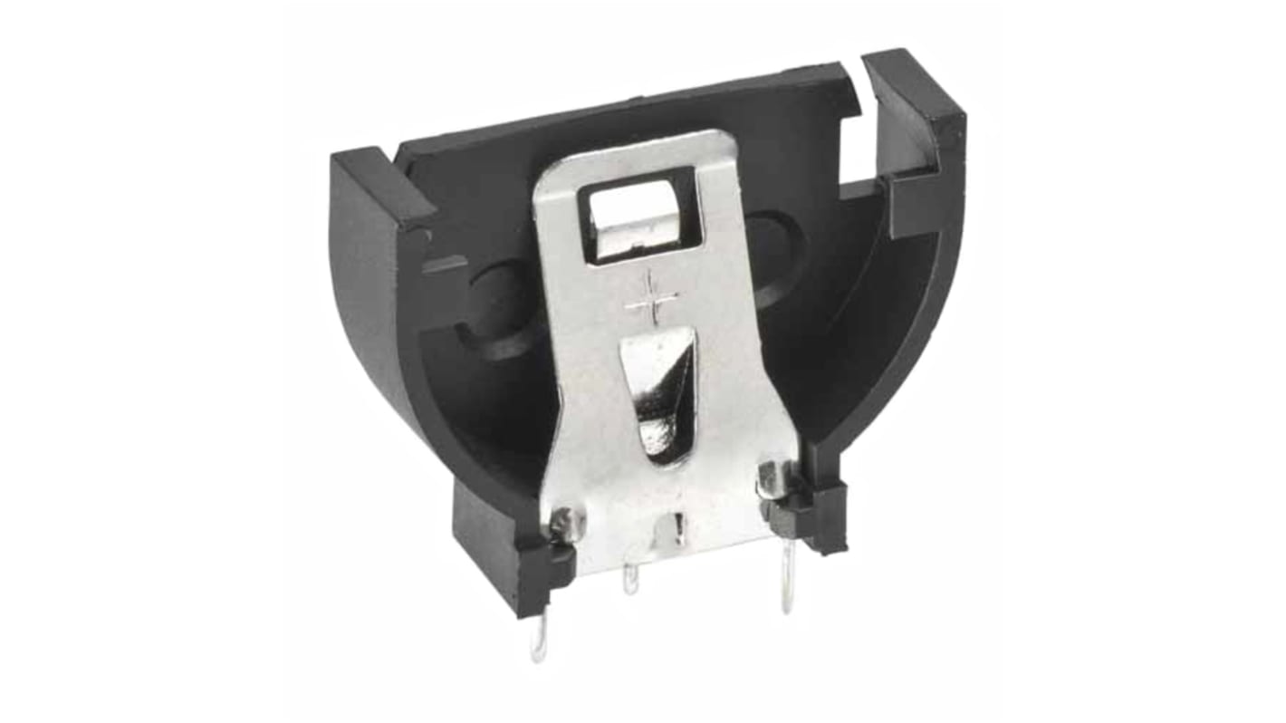 HARWIN CR2016, CR2025, CR2032 Battery Holder, Solder Tag Contact