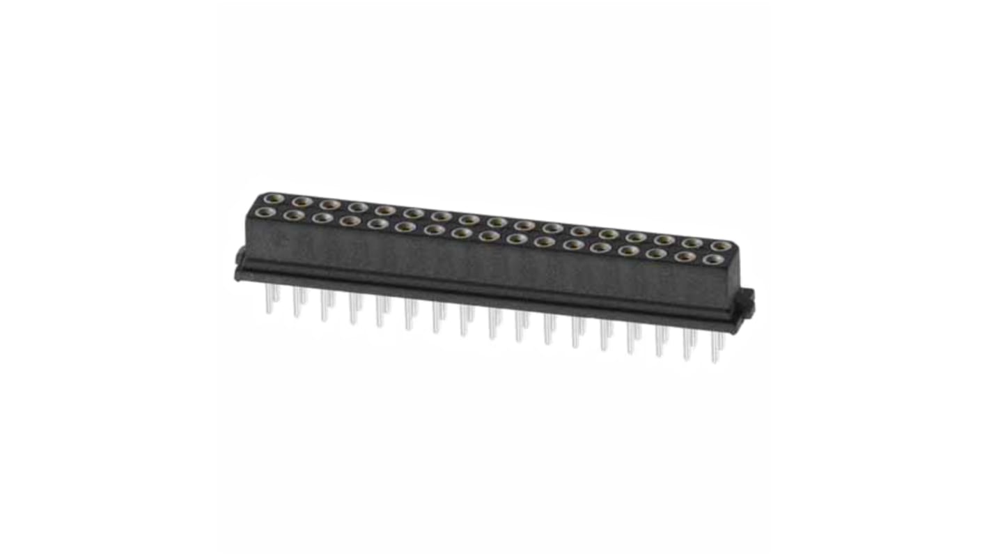 Gniazdo PCB 34 -pinowe 2 -rzędowe raster: 2mm Gniazdo PCB Proste Przewlekany